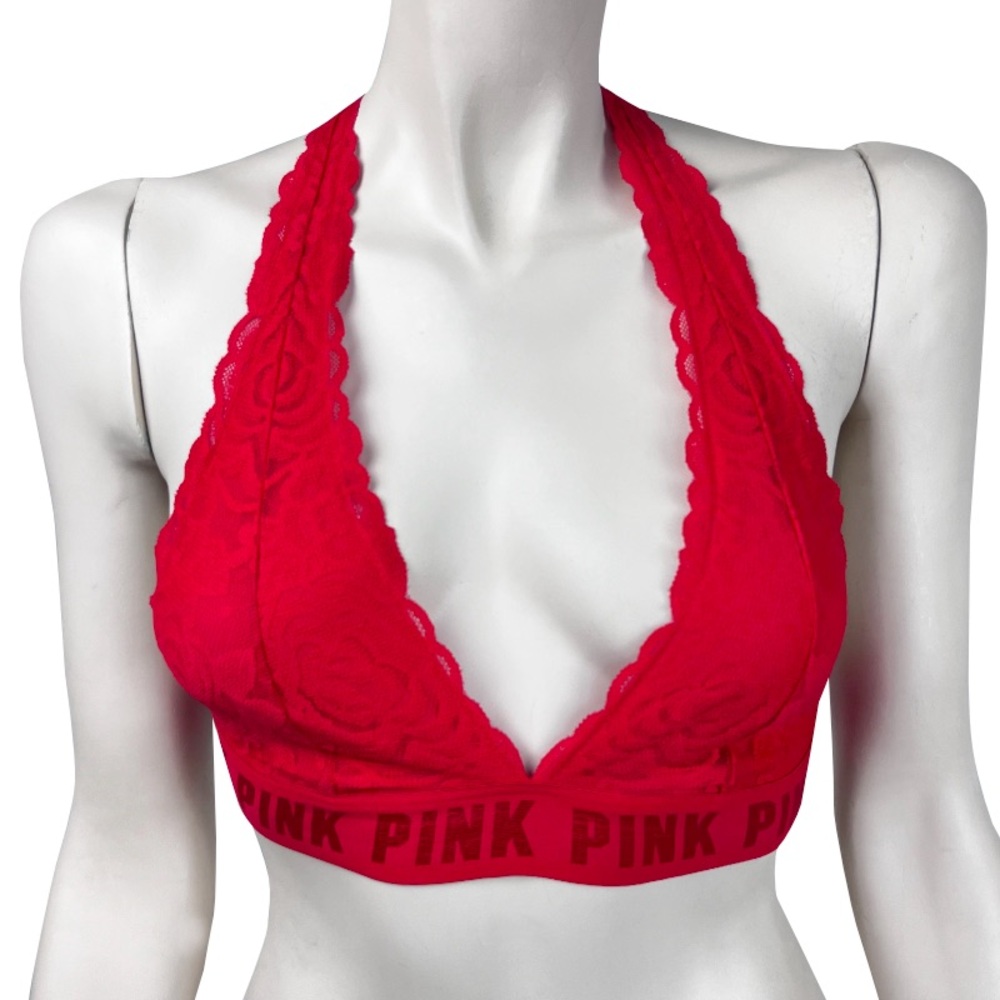 Victorias‎ Secret PINK Red Lace Bralette
